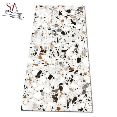 China Modern Brick Terrazzo Look Ceramic Tile Terrazzo Series Engineered Ceramic Tile / Cheap Brick Tile for sale