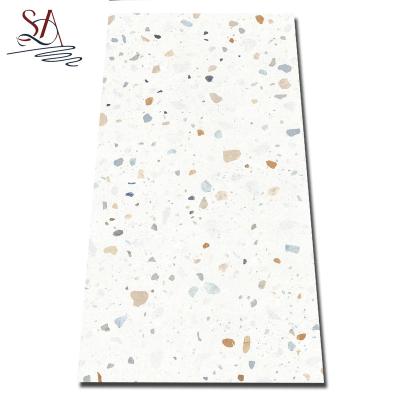 China Europe High Quality Tiles And Polished Full Terrazzo Design Tile Used For Kitchen Flooring 600*1200 Mm Large Tile for sale