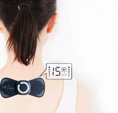 China EMS Multifunctional Cervical Portable Electric Physiotherapy Instrument Pulse Mail Massager Fitness Cervical Filling Massager for sale