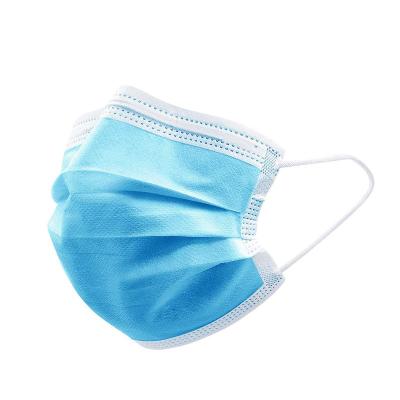 Chine Masque protecteur jetable respirable de 3 plis d'OEM 17.5x9.5cm à vendre