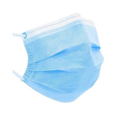 Chine L'agrafe réglable 25gsm 3 de nez manient le masque protecteur habilement non tissé à vendre