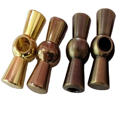 China Snap Plug Mechanism Brass CNC Turning Parts With Gold Plating CNC Service CNC Drilling Milling Lathe for sale