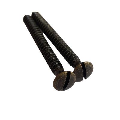 China General Industry Round Head DIN7973 Bronze Finish Self Tapping Screw M3.5 x 38 for sale