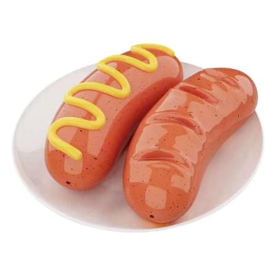 China New New Design Hot Dog Viable Squeaky Toy Built-in Sound Squealing Dog Sniffing Pet Exercising Toys Pamper Squeaky Toys for sale