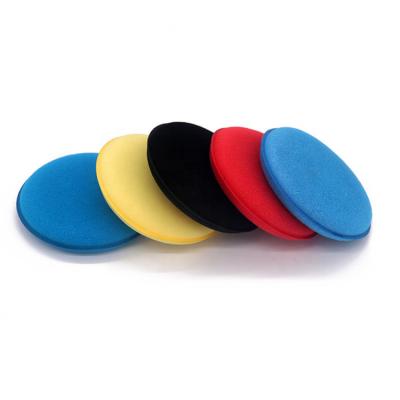 China Car Polishing Polish Detailing Cleaning Detailing Foam Sponge Wax Applicator Protector Applicator Pads Car Polish Pad Wholesale for sale