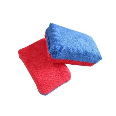 China Car Polishing Maker Hand Polishing Waxing Foam Pad Applicator For Car Detailing Wax for sale