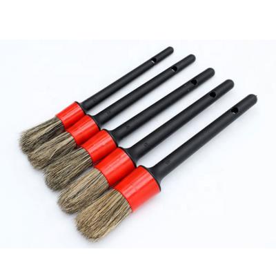 China High Efficency Car Detailing Brush Kit Auto Detailing Brush For Use Wheel Air Vent Tool Multi-Function Detail Cleaning Brushes for sale