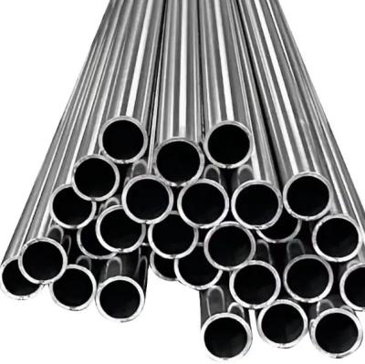 China 1mm-12mm Brushed Stainless Pipe ASTM 304 301 316 321 SS Round Tube for sale