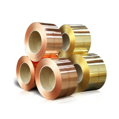 China Polished Copper Strip Coil C10100 C11000 99.99% Pure Copper Tape Coil / Strip / Wire for sale