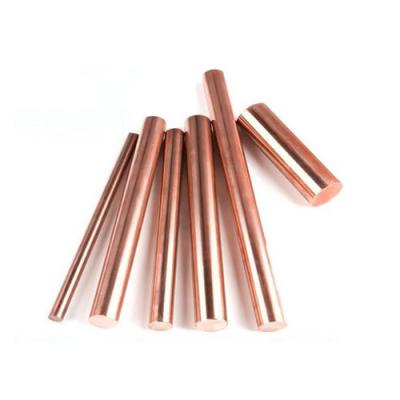 China Astm B151m-05 Mirror Copper Brazing Rod Copper Earthing Bar For Industrial for sale