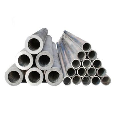 China Great Varieties 6063T5 Aluminum Round Tube Aluminum Pipe 2.44m/2.5m For Curtain Rail Industry for sale