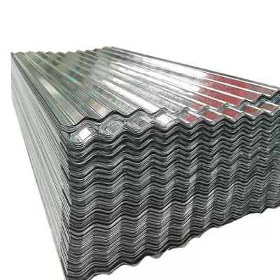 China DX53D+Z DX54D+Z Gi Roofing Sheet 0.8mm Corrugated Galvanized Sheet Metal for sale