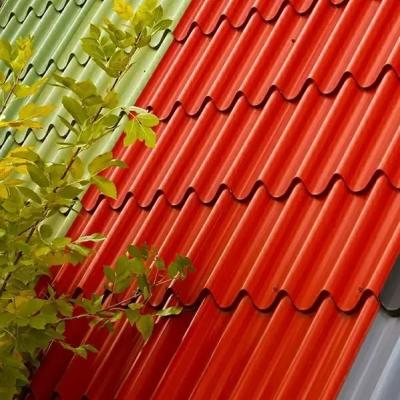 China Colorful Galvanized Roofing Panels 660mm-1150mm Galvanised Steel Sheet for sale