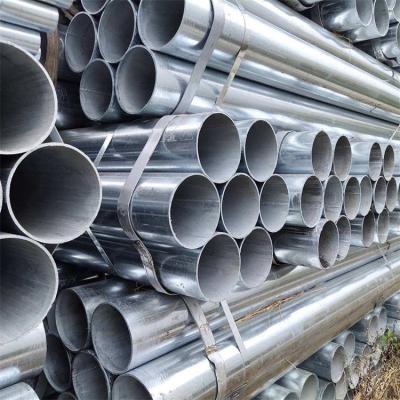 China ASTM ERW Round Galvanized Water Pipe Galvanized Steel with Thread Hot Galvanized Stele Pipe 75 Mm 1 Ton Carbon Steel 8-1 for sale