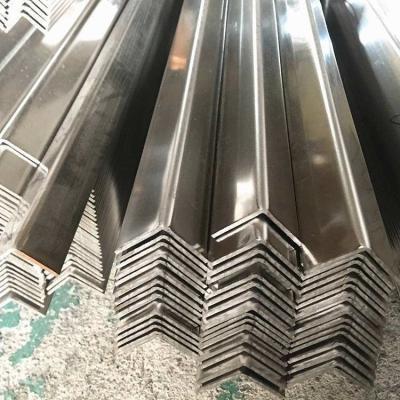 China S355J0 L Shape Angle Bar 6 Meters Polished Brushed L Type Steel Bar for sale