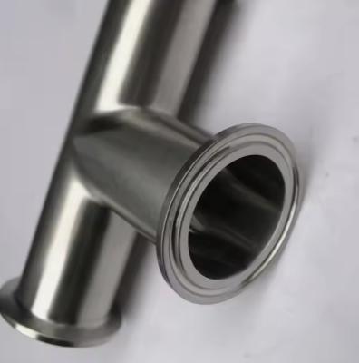 China 6K Finish SS 304 Tee 2mm To 32mm Stainless Steel Reducing Tee for sale