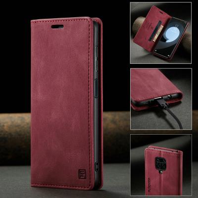 China Ultra Slim Accessories For Redmi Note 9s Case Mobile Phone Covers Flip Cover With ID Card Holder For Redmi Note 9 Pro Case Max Custom Wallet for sale