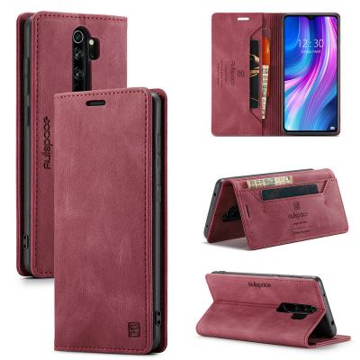 China Ultra Slim For Xiaomi Redmi Note 8 Pro Case Wallet Case For Redmi Note 8 Pro Luxury Magnetic Flip Leather Cover For Xiaomi Redmi Note 8 Pro With RFID Flip Card Business for sale