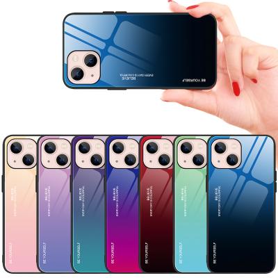 China 2021 New Arrivals Shockproof For iPhone 13 Back Cover Temple Glass Anti-Scratch For iPhone12 11 Pro Max XR 7 8 SE2 13 Tempered Glass Case for sale