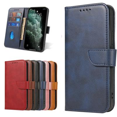 China Ultra Thin Top Selling Item For iPhone 12 Max Case Fold Pro Quality Retro Magnetic PU Leather TPU Back For iPhone 11 Leather Card Case for sale