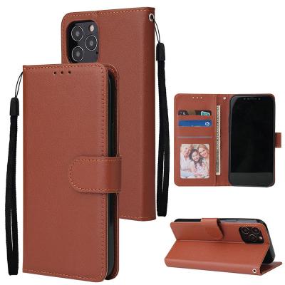 China Zipper Muti-Cards Slots Classic Wallet Leather Mobile Cover For iPhone 12 Pro Max Fold Full Cover Flip Book Case For iPhone 12 11 5s Pro 6s 7 8 Se for sale