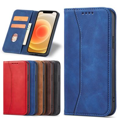 China Luxury Anti-fall Wallet For iPhone 12 Leather Case Flip Cover Mobile Phones For iPhone 12 Pro SE2 2020 XR Max Wallet Case Cover for sale