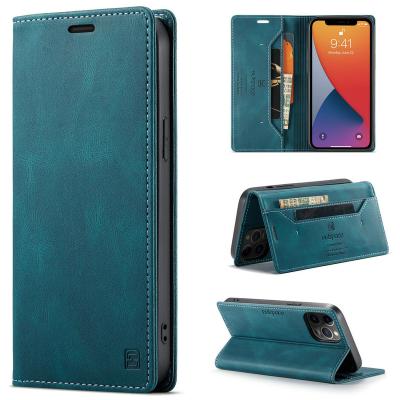 China Premium Ultra Thin RFID Design For Xiaomi MI 8 Mi9 MI 10 MI 9T Phone Cover Fold Ultra Thin Case For Apple iPhone 12 Case Wallet Leather for sale