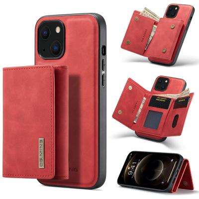 China Shockproof 2 in 1 Leather Detachable Back Cell Phone Cases For iPhone 7P 8P I7I8 SE2020 Wallet Type Multifunctional Filter Mount Phone for sale