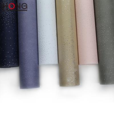 China Disposable Ready To Ship Non Woven Polyester With Galaxy Drip Design For Gift Flower Wrapping for sale