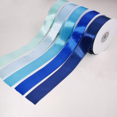 China Like the silk ribbon in silk Polyester HJ-DECO Ribbon Roll  SOLID COLOR for sale