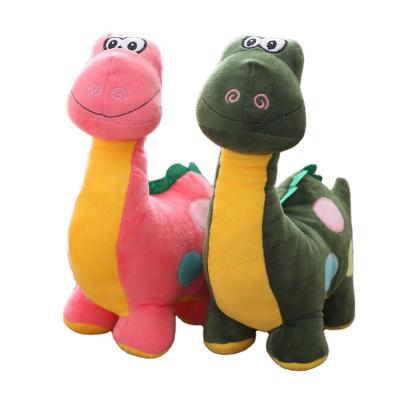 China Wholesale High Quality Eco-friendly Material Green And Pink Soft Plush Toy Kids Stuffed Dino Baby Dinosaur Toys for sale