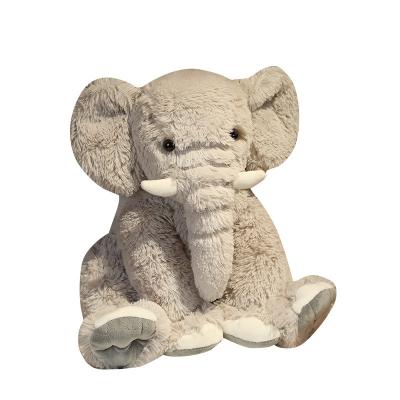 China Lovely Gift Elephant Doll Plush Toy Baby Comfort Sleep Pillow Children Birthday Gift for sale