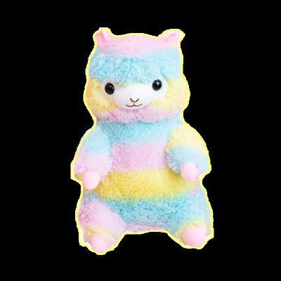 China Girls Birthday Gifts Alpaca Bag Child Plush Backpack Handmade Cute Stuffed Animal School Bags for sale