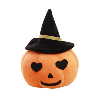 China Custom Soft Plush Toy Lantern Halloween Decoration Cute Fun Pillow Pumpkins For Kids Gift for sale