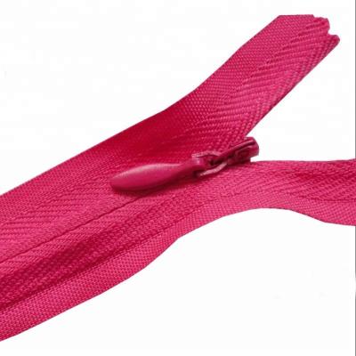 China Invisible Zippers Red Strip Hide For Zipper Invisible Zipper For Wedding Dress for sale