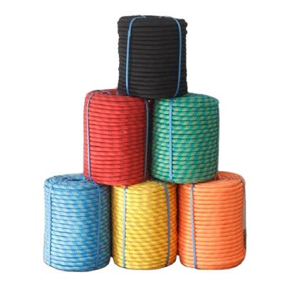 China Outdoor Climbing Rope Outdoor Rappelling Static Rope 6mm 8mm 9mm Ropes 10mm Climbing Rope Factory Direct Sales for sale