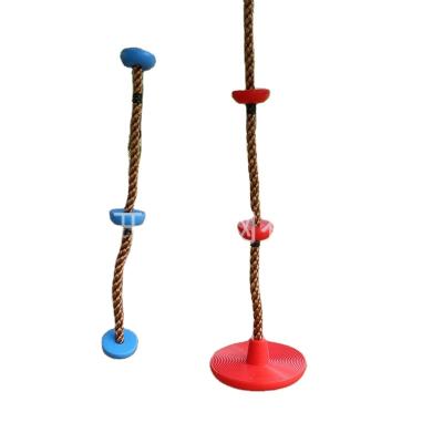 China Durable Outdoor Kids Climbing Plastic Swing Children's Patio Swing Tree Rope Tray Swing for sale