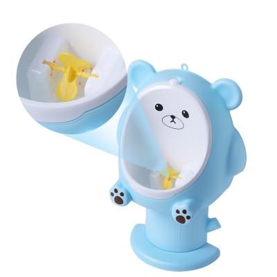 China PP tank urinals standing kids height concealed kids training boy toilet adjustable cute stereo wall mounted for sale