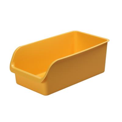 China Plastic Storage Boxes Kindergarten Kids Toy Kitchen Desk Dresser Fridge Drawer Egg Food Storage Baskets PP Plastic Viable for sale