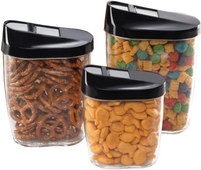 China Freshness Keeping Airtightcereal Container Set BPA Free Cereal Dispenser, Modern Plastic Kitchen Pantry Storage Set Factory Supply 5 Pack 24PCS for sale