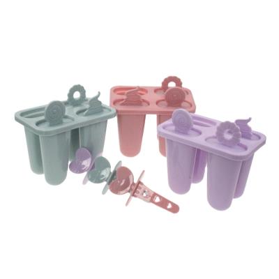 China Viable Hot Selling Plastic Ice Pop Mold Ice Pop Mold Plastic Ice Cream Maker Tool for sale