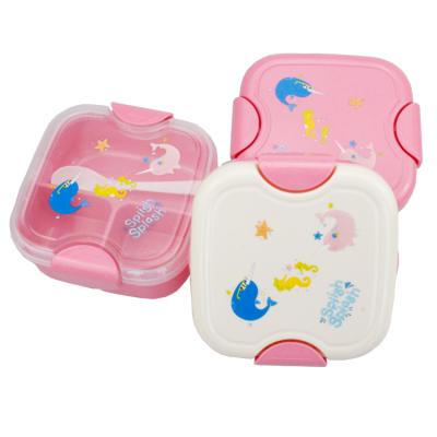 China Custom storage and kids eco-friendly plastic food bowls school preservation sublimation freshness container pp for sale