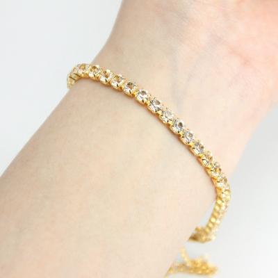 China New Arrival CLASSIC 2022 New Arrival High Quality Rhinestone Women's Diamond Crystals Hot Selling Luxury Bracelet Hip Hop Punk Style for sale