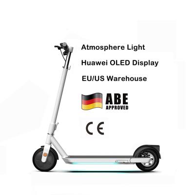 China 1' Quick Fold Dual Brake LCD Display OKAI Europe Warehouse Drop Shipping Adult Foldable Electronic Scooter 9.8ah 40km Chain 2 Wheel Patinete Electrico for sale