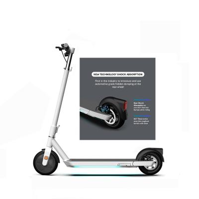 China 1' Quick Fold Double Brake LCD Display OKAI EU/USA Warehouse Folding Two Wheel e Scooter 8.5 Inch 500W Max Electric Scooter Adult Electronic Scooter for sale