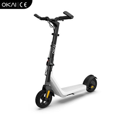 China Europe Warehouse OKAI Mini Boys Girls Kids Child Electric E-scooter Carbon Steel Scooter Europe Germany Warehouse for sale