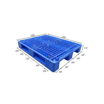 China Eco - Friendly Labels Can Be Added Double Sided Plastic Pallets Good Returns Pallet for sale