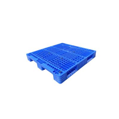 China Eco-Friendly Can Be Dubbele Nestled Bodem Zware Recycled Plastic Pallets Manufactured Europallet for sale