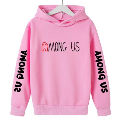 China Breathable Economic Custom Design Kids Plain Hooded Pullover Kids Sweatshirts for sale