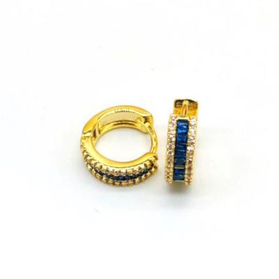 China Hot Sales FASHIONABLE C - Shaped Design Sense Zircon Stud Earrings for sale